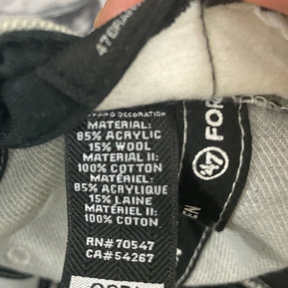 47 Birmingham Barons MiLB Chicago White Socks Wool Tweed Camo Brim Hat Cap - Picture 5 of 9